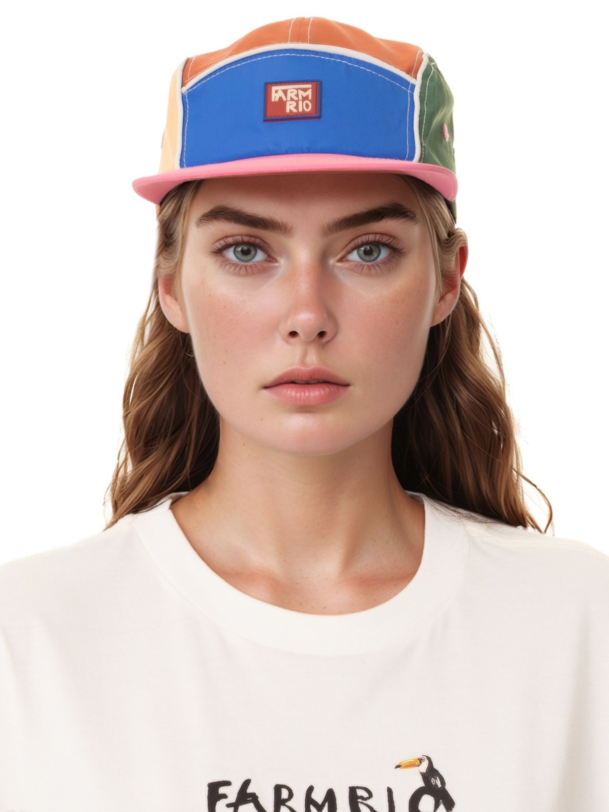 Boné Feminino Coisa Nossa Panel Azul Farm Etc