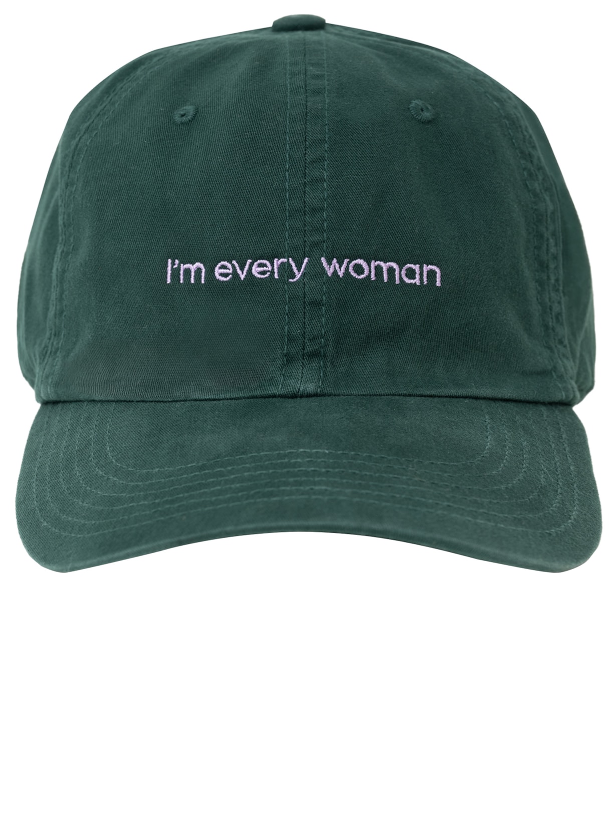Boné Feminino Dad Hat Chaka - Verde Escuro