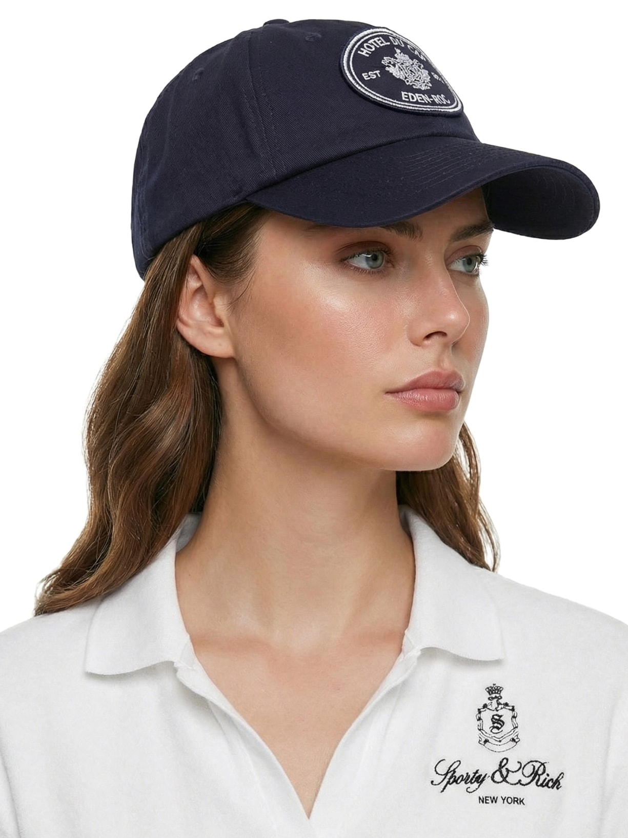 Boné Feminino Eden Crest Hat Azul Sporty & Rich