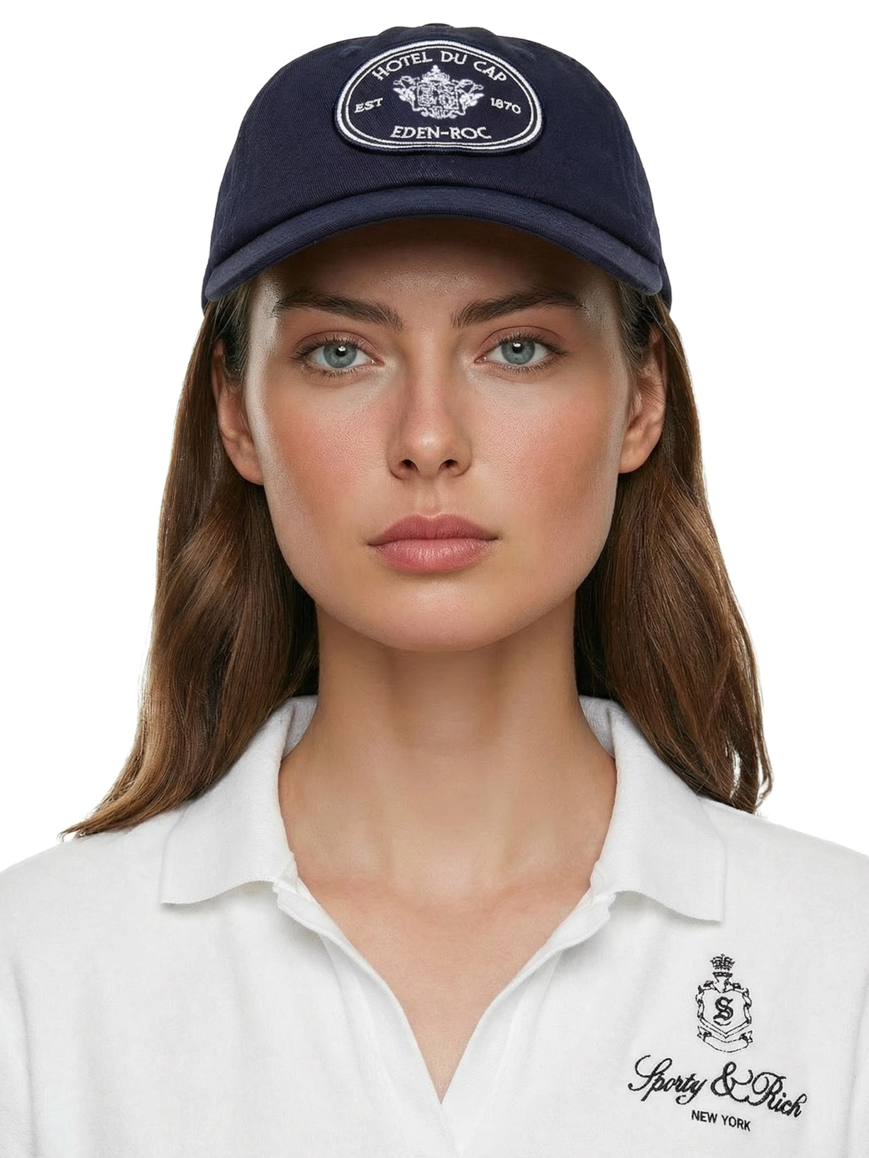 Boné Feminino Eden Crest Hat Azul Sporty & Rich