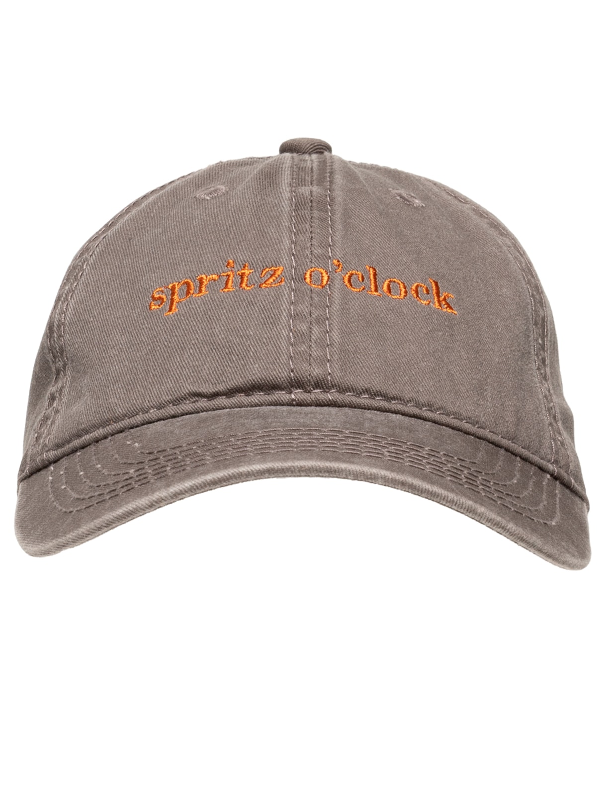 Boné Feminino Estonado Bordado - Marrom