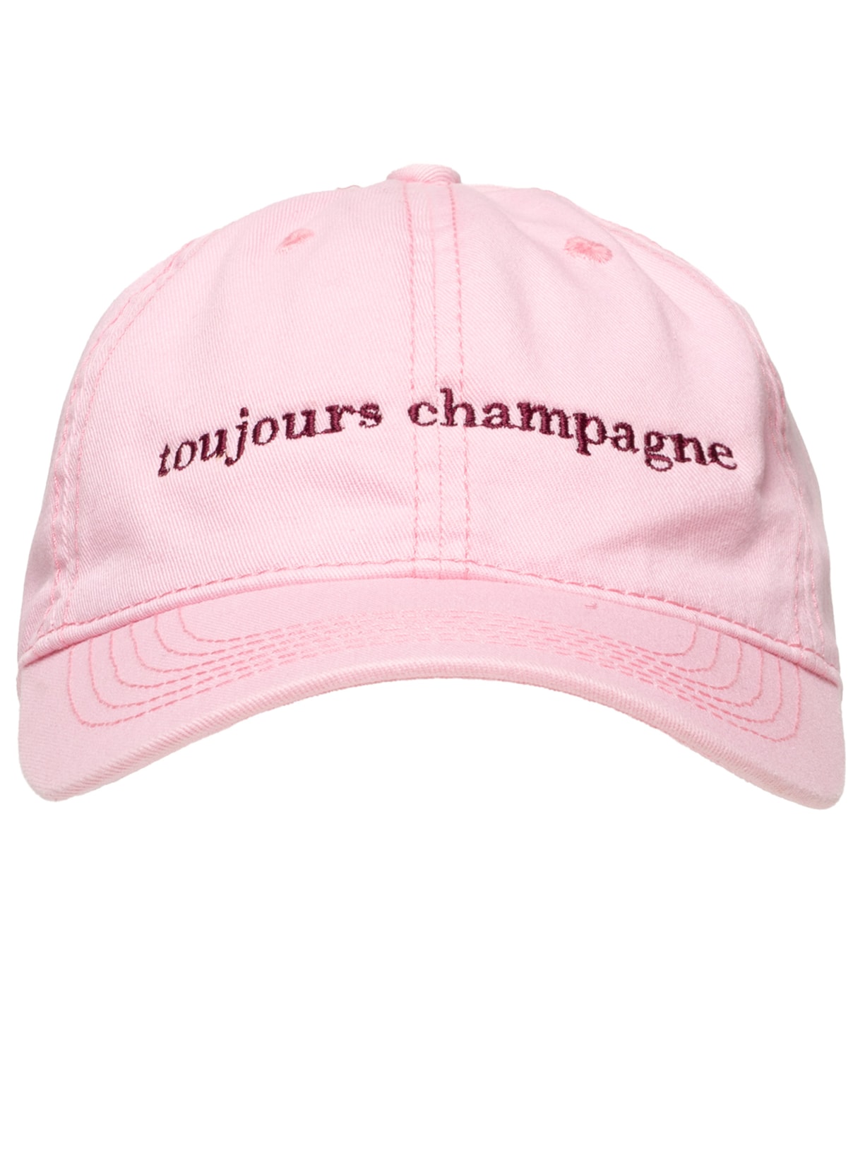 Boné Feminino Estonado Bordado - Rosa