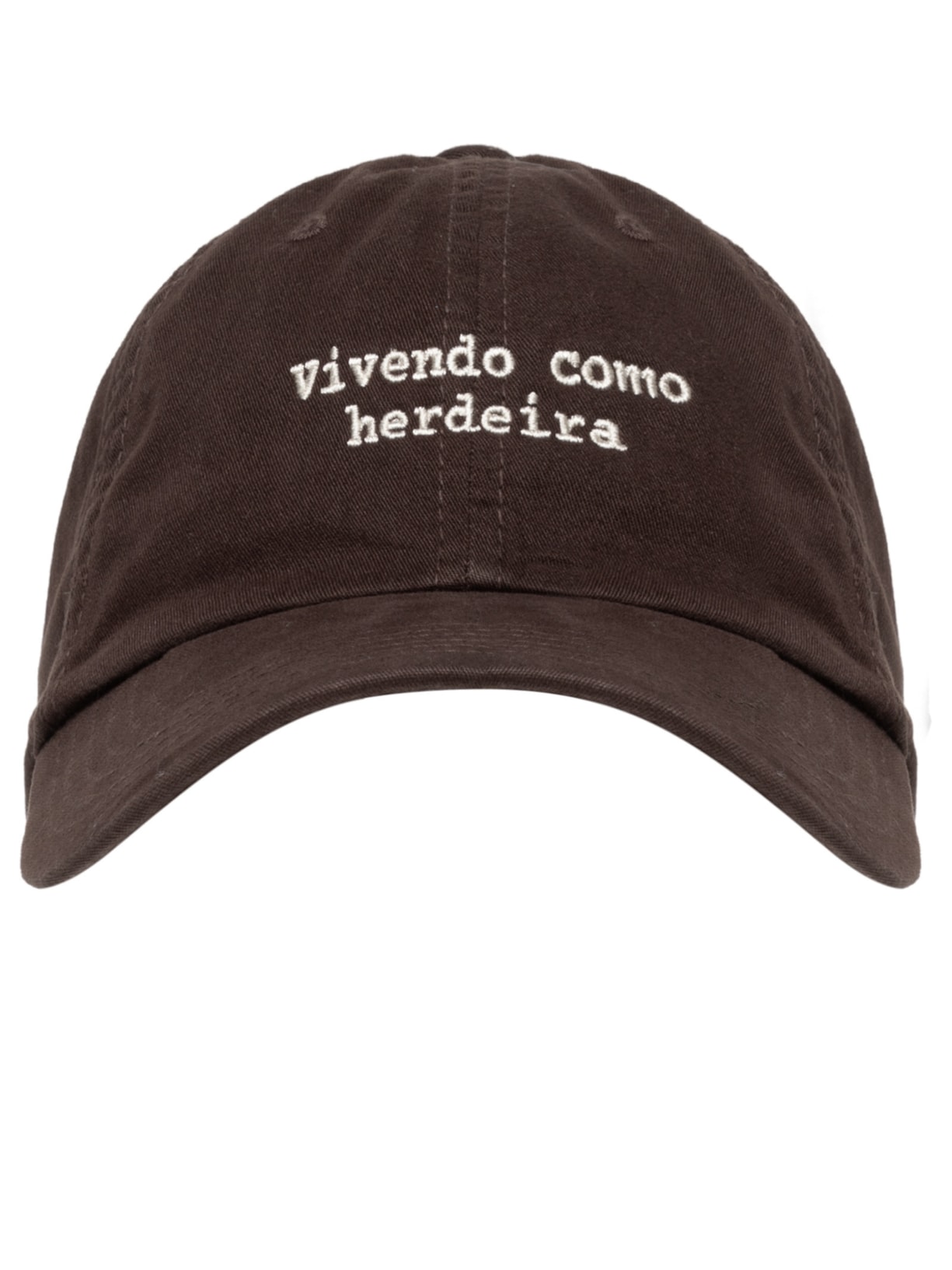 Boné Feminino Herdeira Marrom Market 33