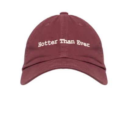 Boné Feminino Hotter Than Ever - Vinho