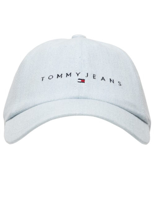 Boné Feminino Linear Denim Cap - Azul