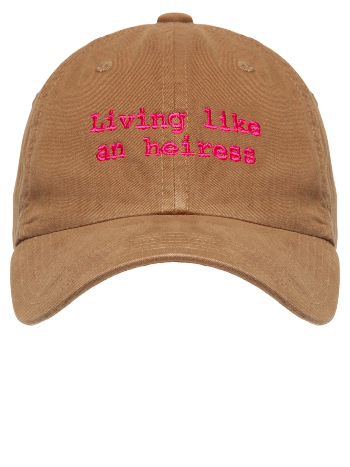 Boné Feminino Living Like an Heiress Marrom Market 33