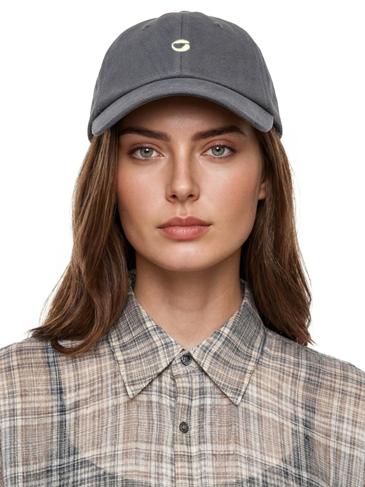 Boné Feminino Logo Cinza Coperni