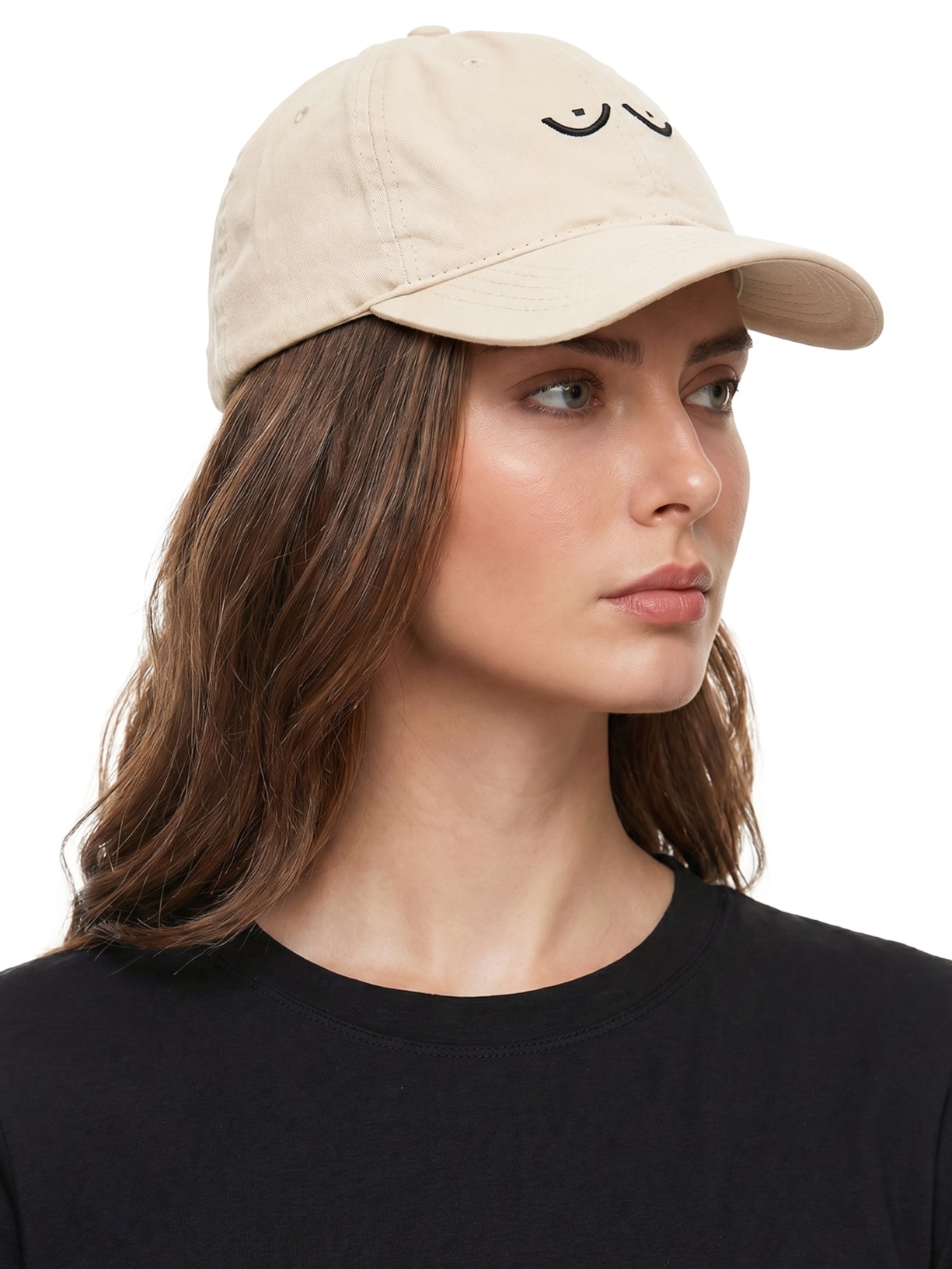 Boné Feminino Nipples Bege Sau
