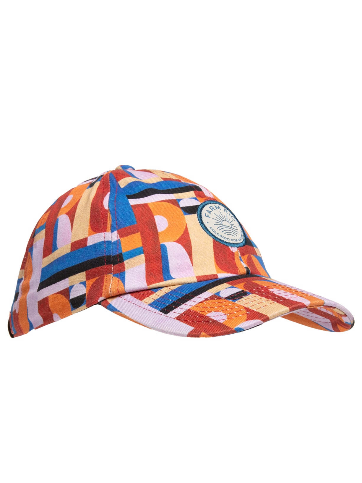 Boné Feminino Rio Gráfico Rosa Farm Praia