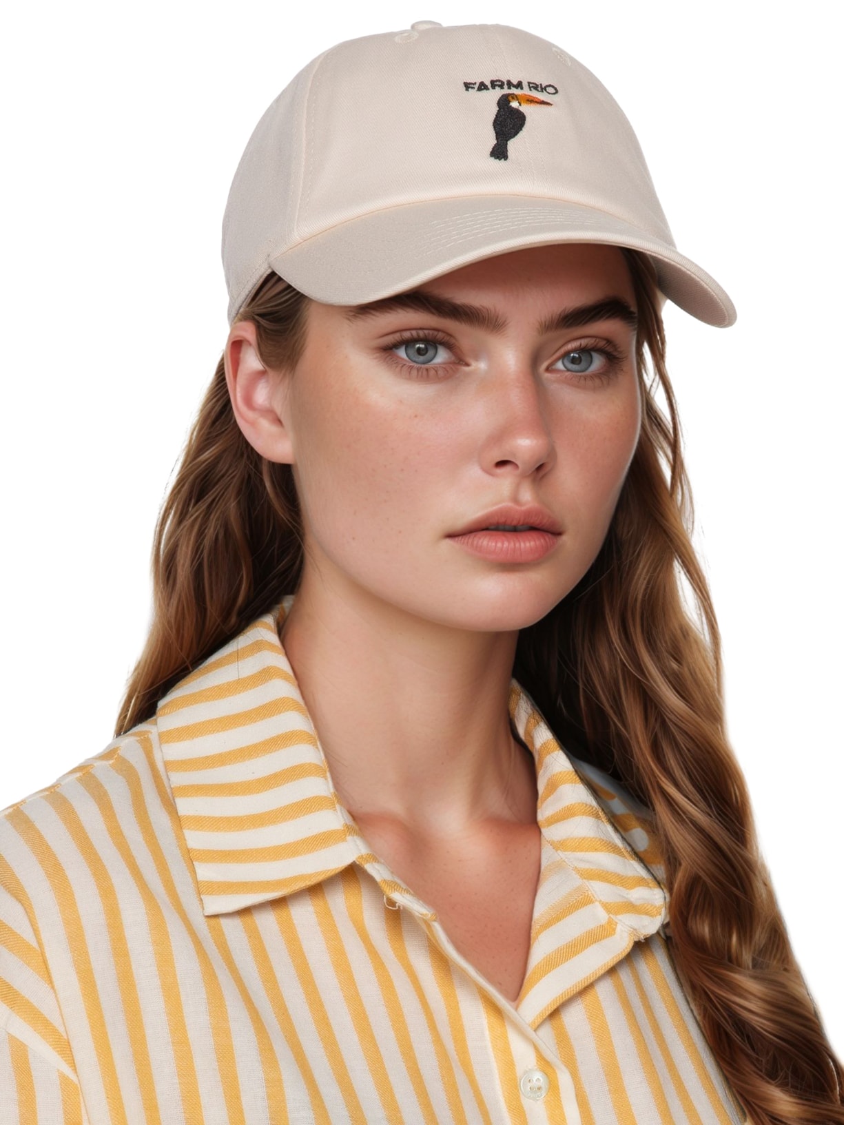 Boné Feminino Tropical Branco Farm Etc