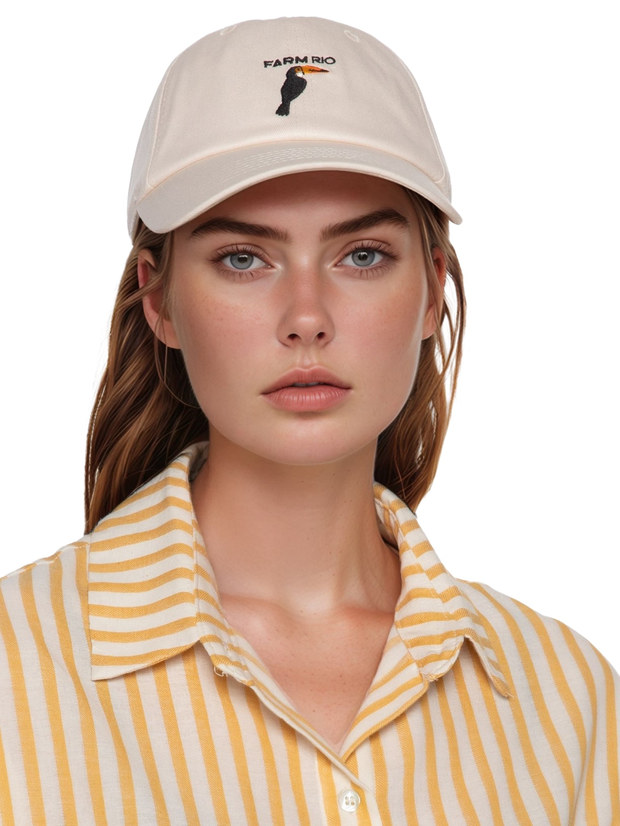 Boné Feminino Tropical Branco Farm Etc