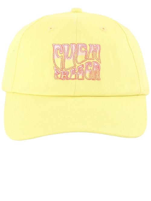 Boné Feminino Tropical Cuca Fresca - Amarelo