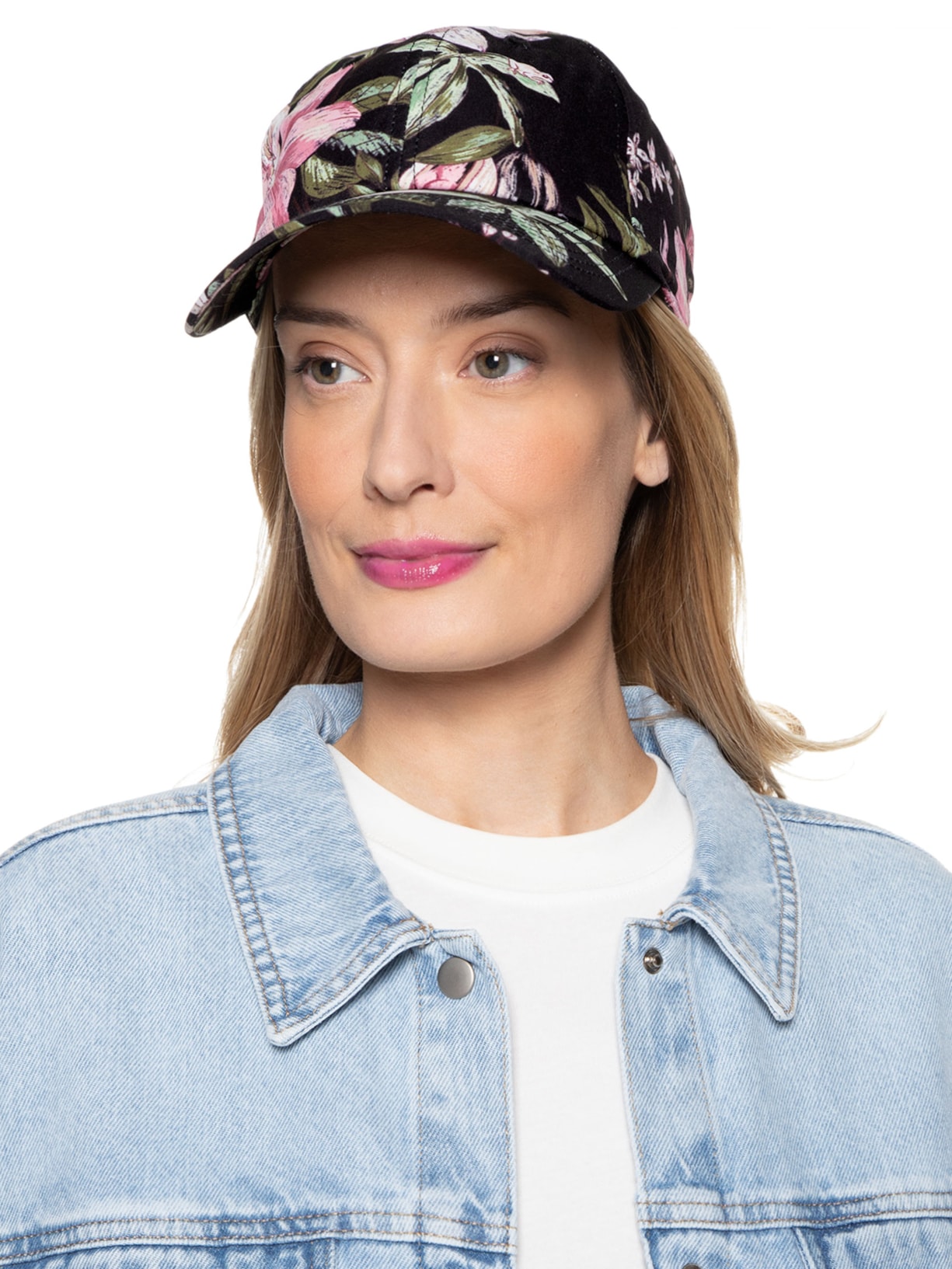 Boné Feminino Tropical Delicata Preto Farm Etc