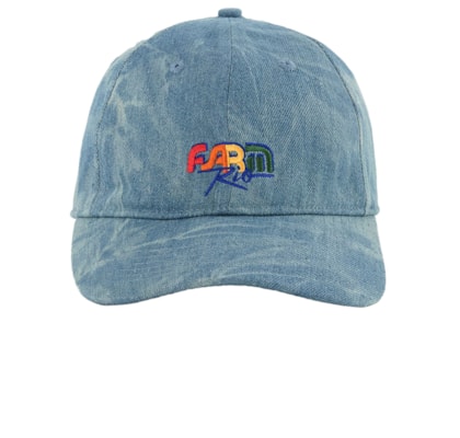 Boné Feminino Tropical Rainbow Jeans - Azul