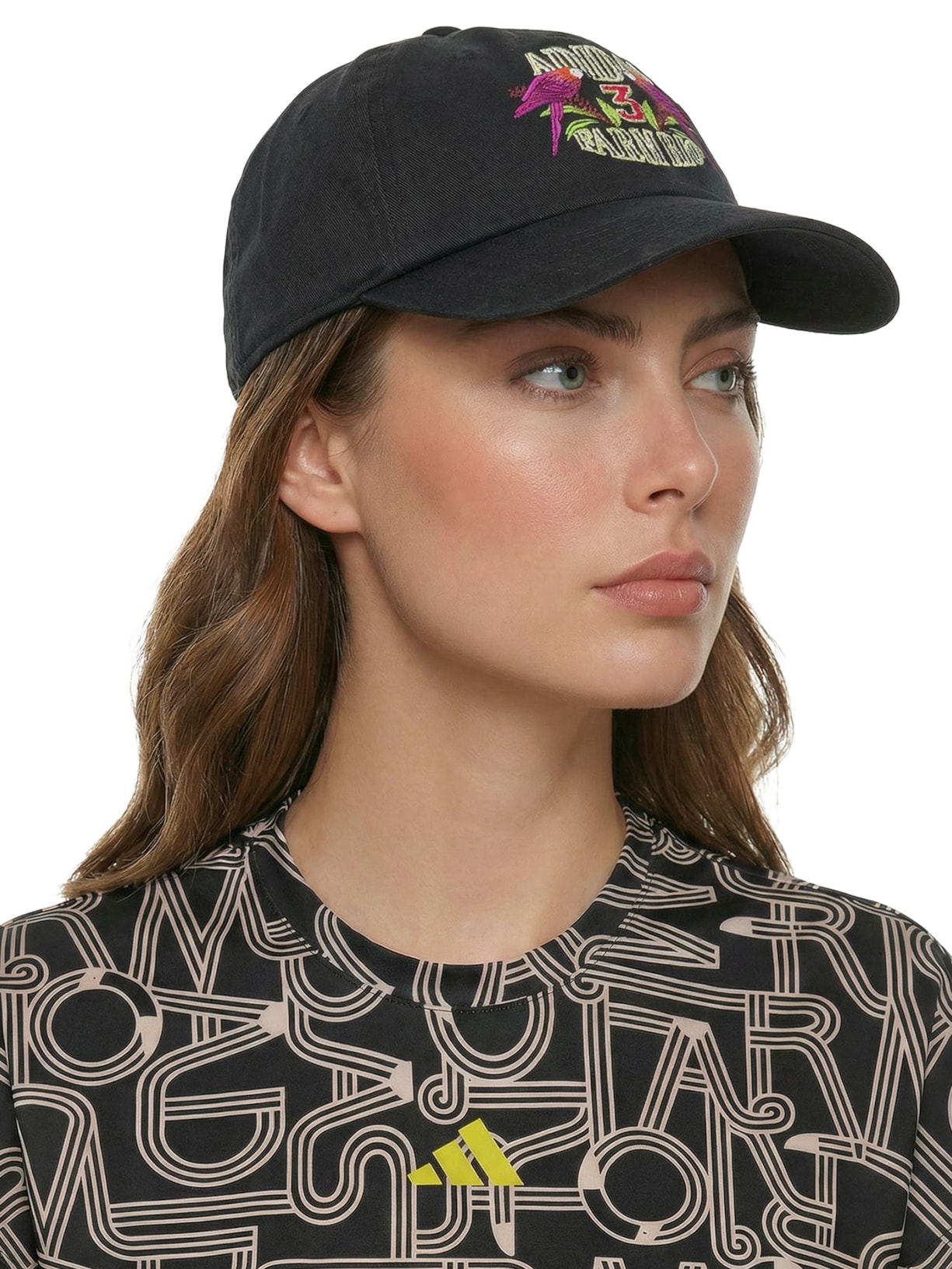 Boné Feminino W Preto Adidas + Farm