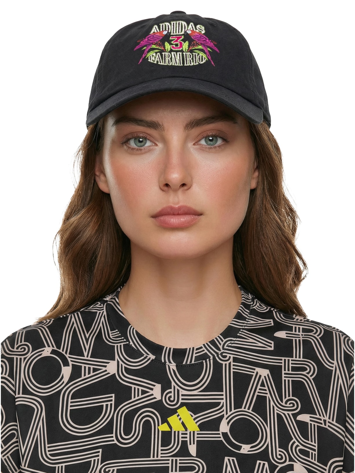 Boné Feminino W Preto Adidas + Farm