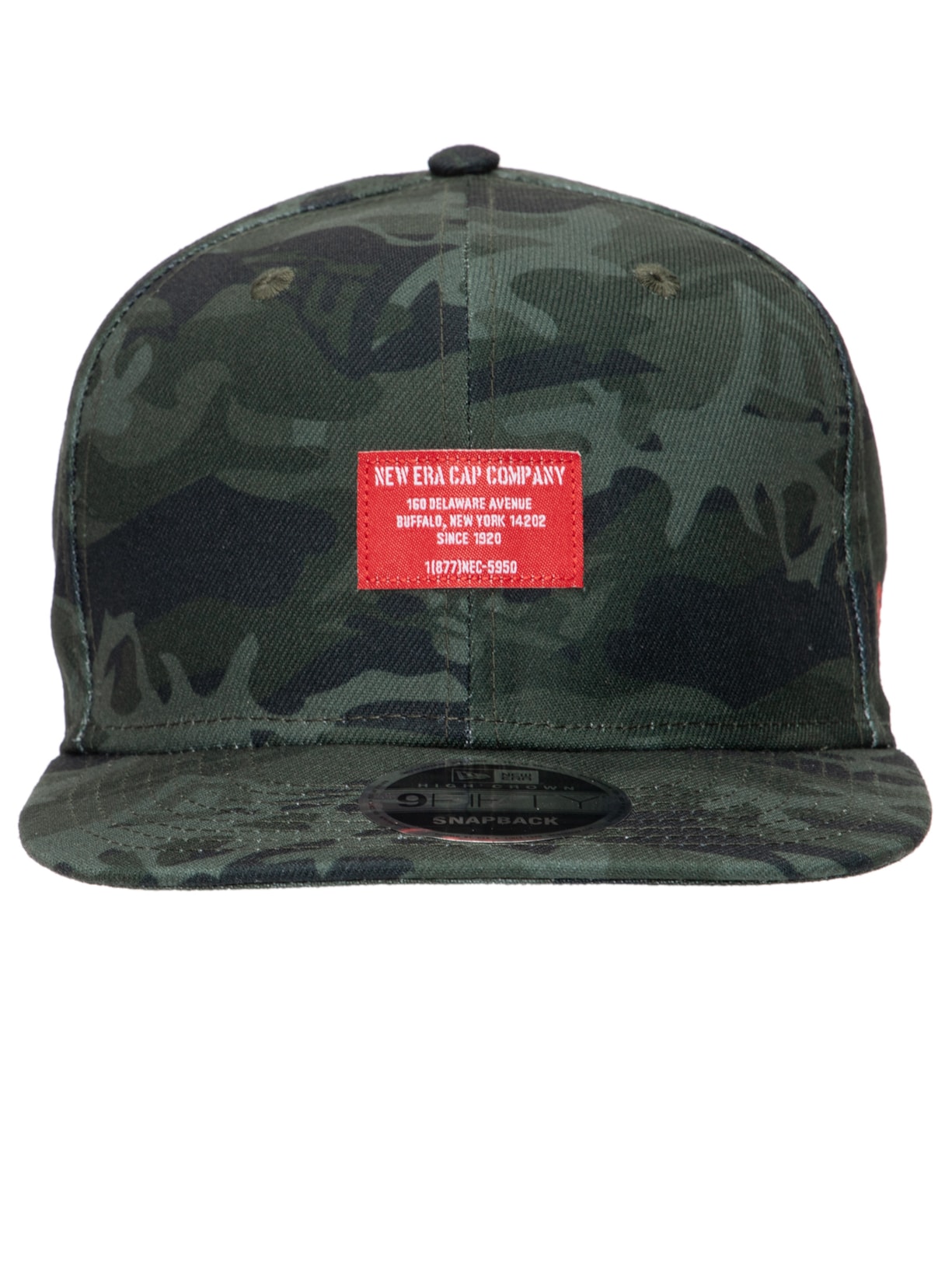 Boné Masculino 950 Military Full Print Brand - Verde