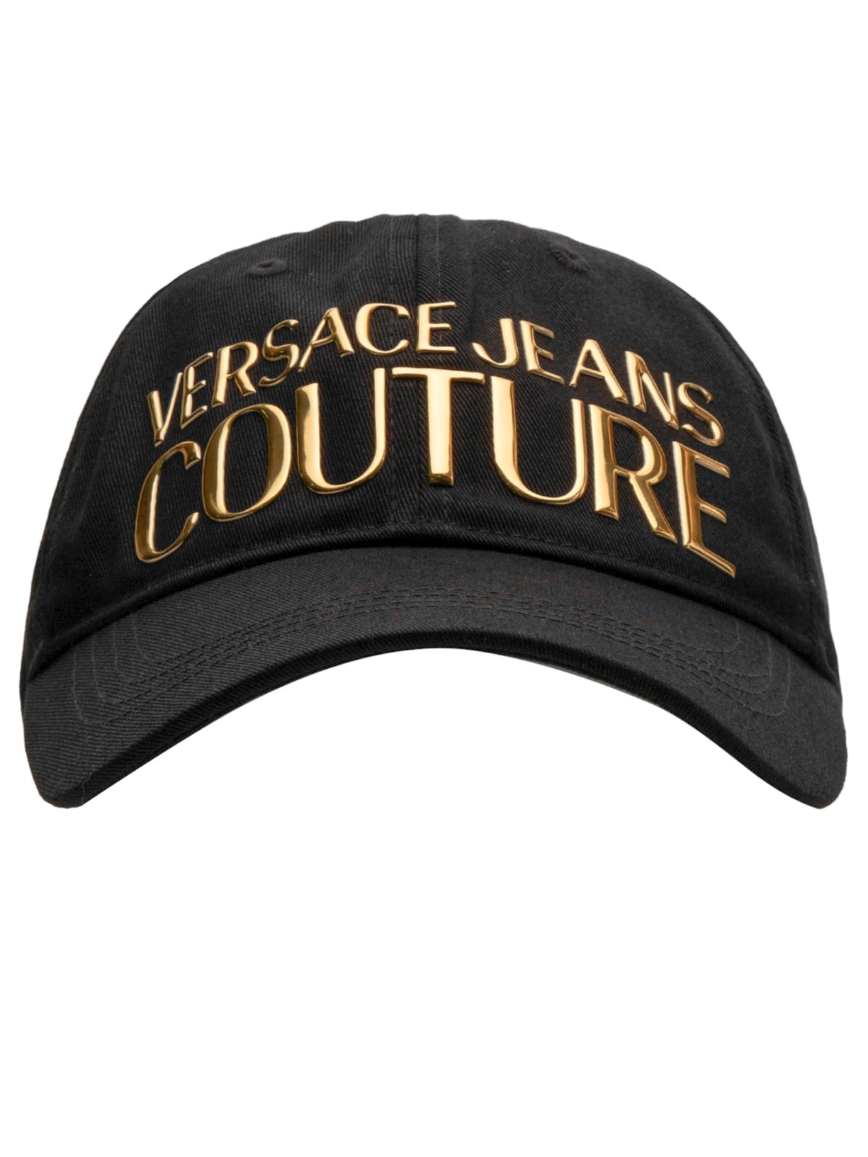 Boné Masculino Aba Curva Logo - Preto