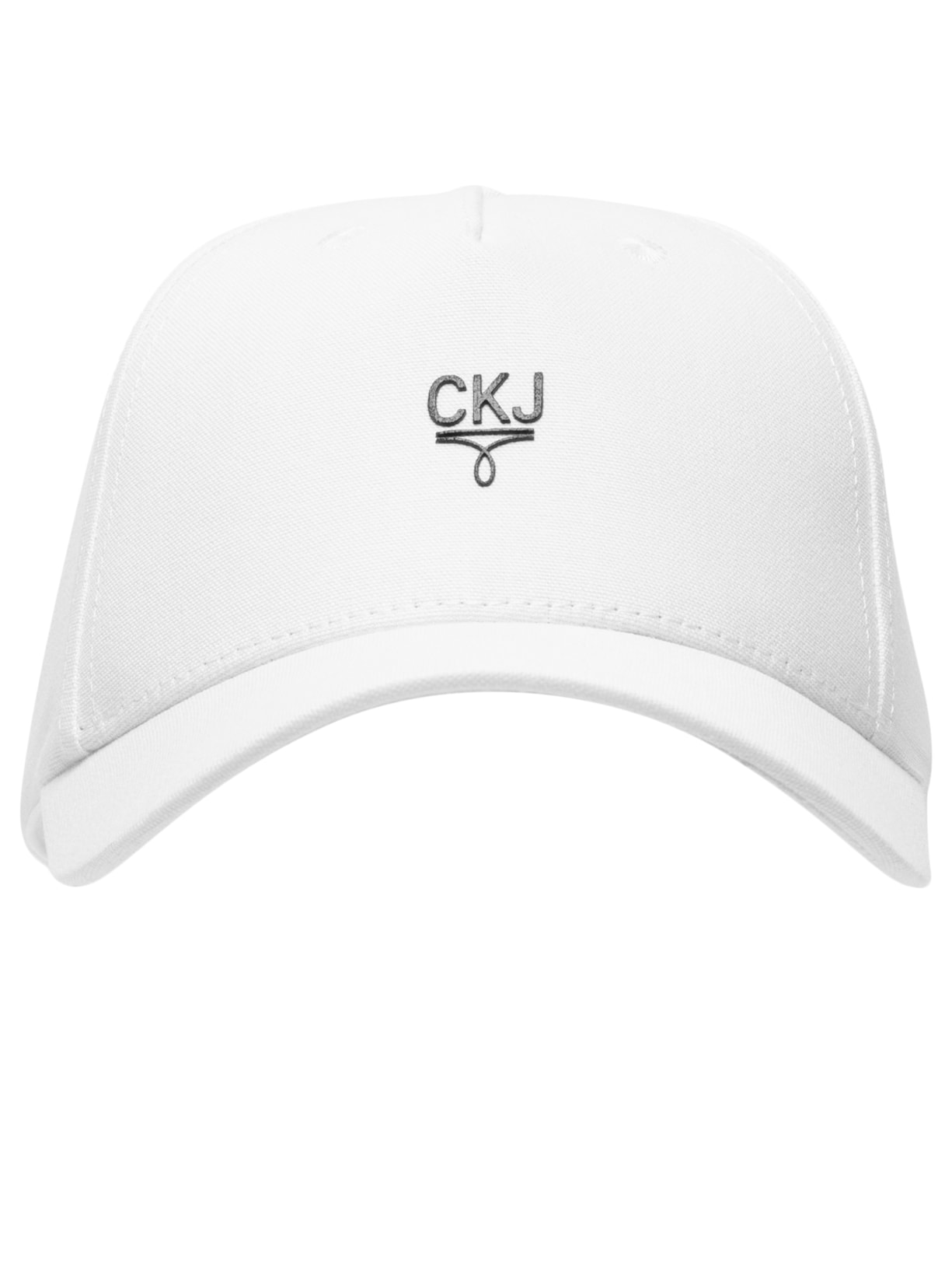 Boné Masculino Aba Curva ômega - Branco