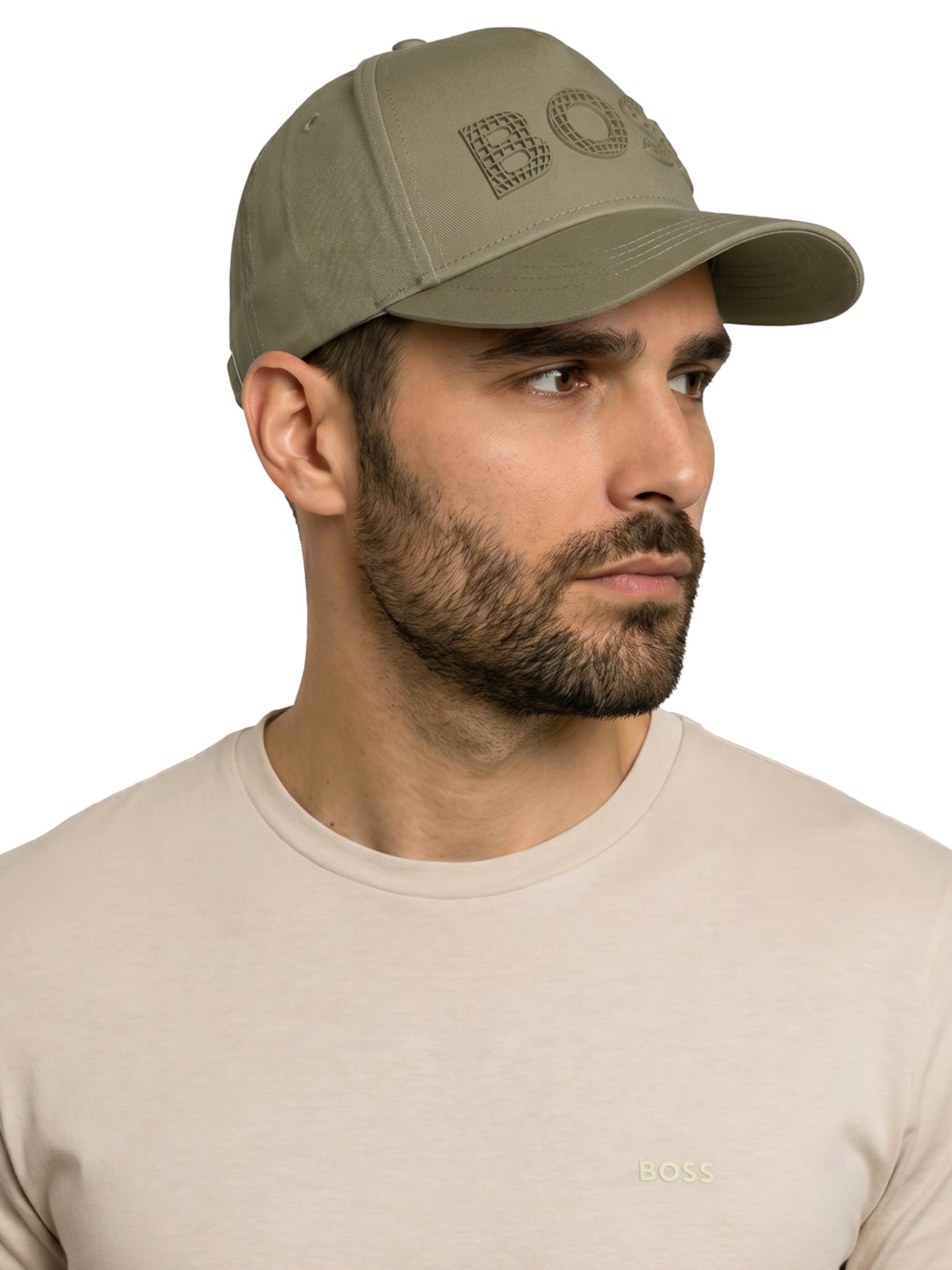 Boné Masculino Aba Curva Pyer Golf Terrace Verde Boss
