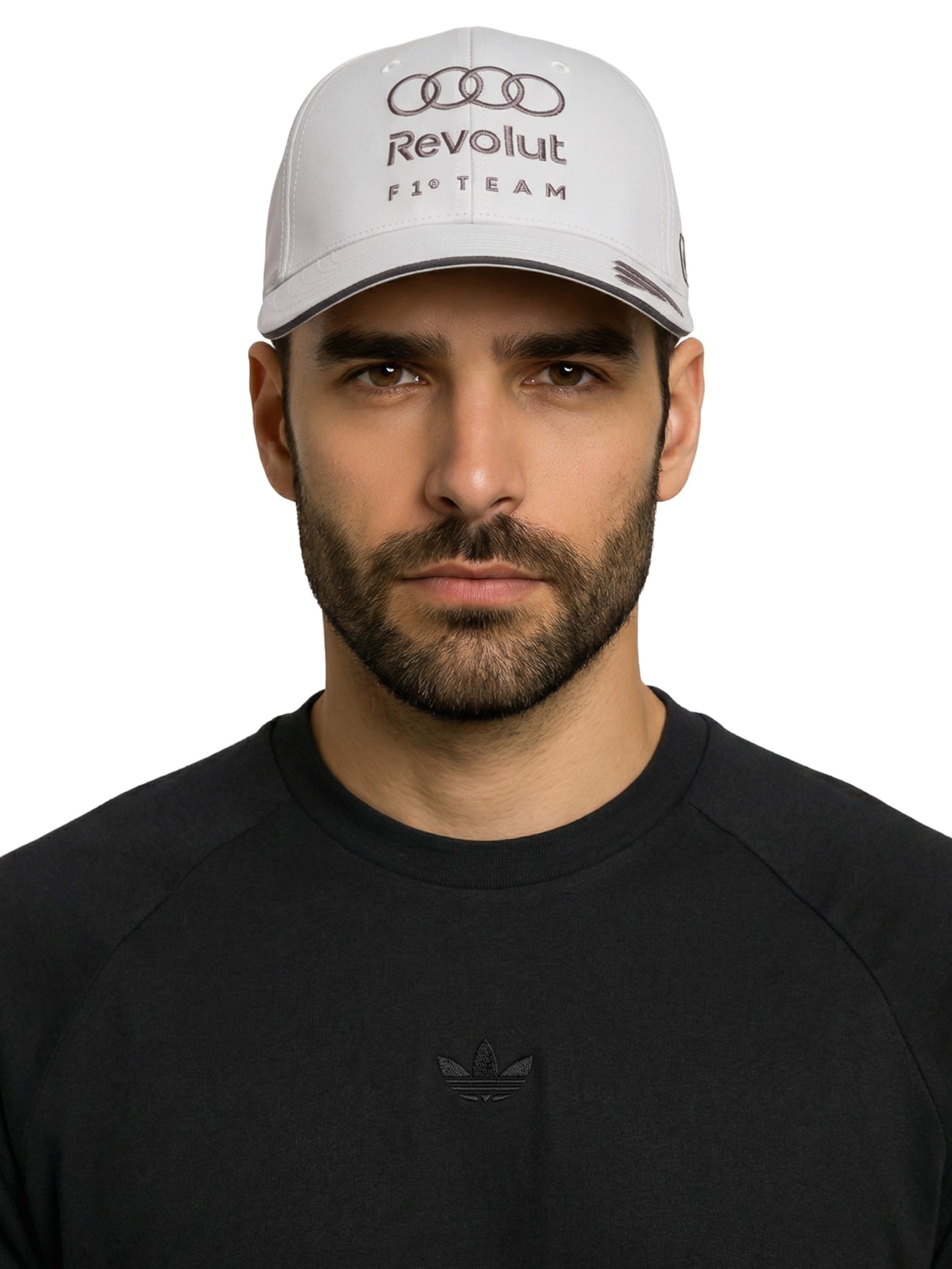 Boné Masculino Audi Revolut Branco Adidas + Audi