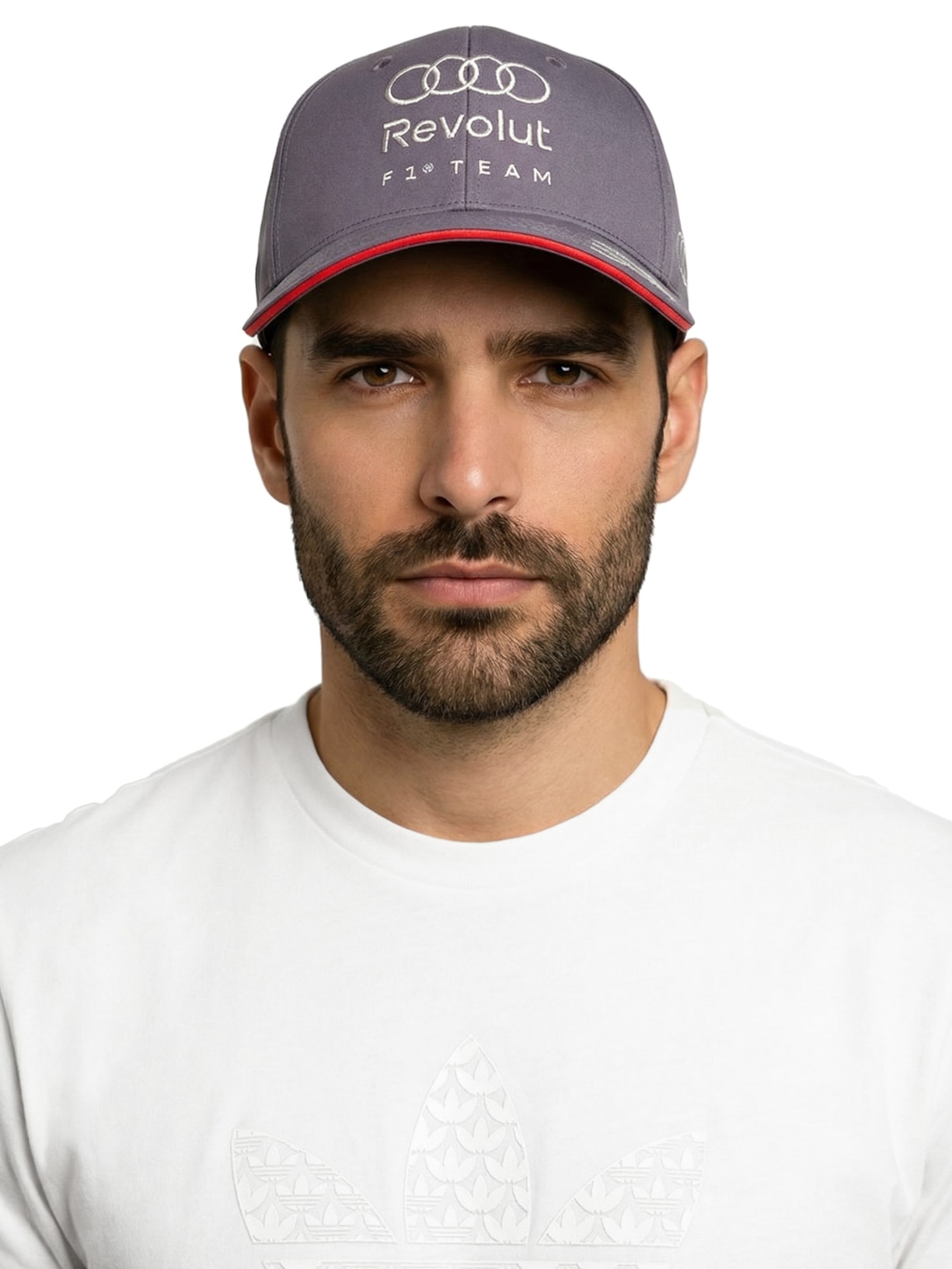 Boné Masculino Audi Revolut Cinza Adidas + Audi