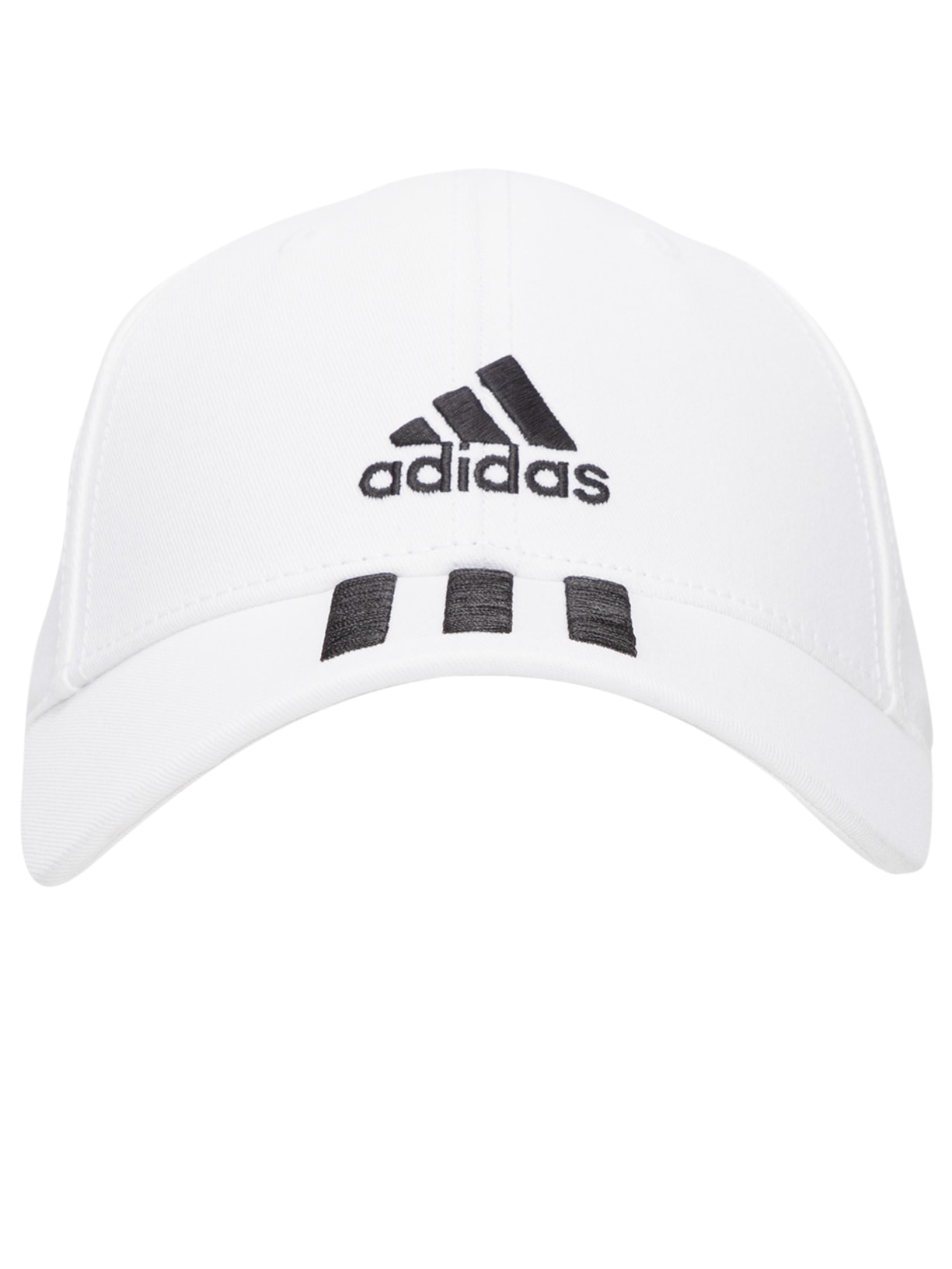 Boné Masculino Baseball 3 Listas - Branco