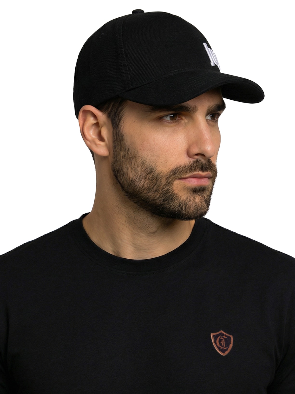 Boné Masculino Baseball Embroidery Preto Just Cavalli