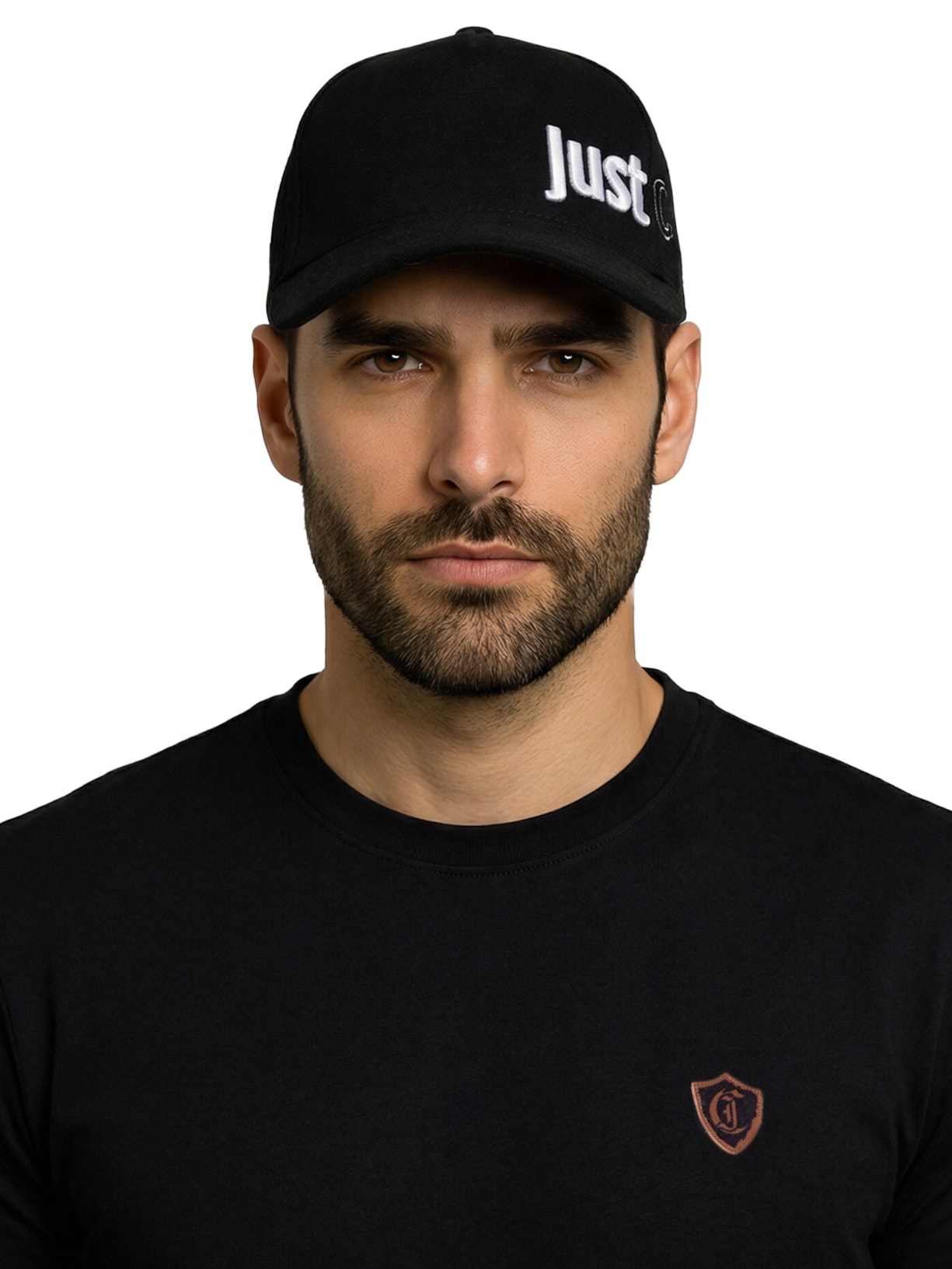 Boné Masculino Baseball Embroidery Preto Just Cavalli