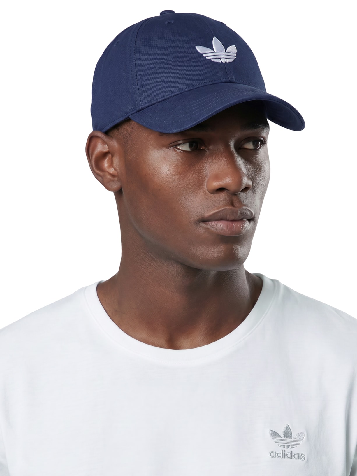 Boné Masculino Baseball Trefoil Azul Adidas Originals