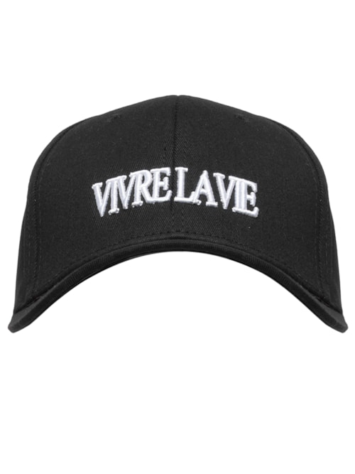 Boné Masculino Básico Vivre La Vie - Preto