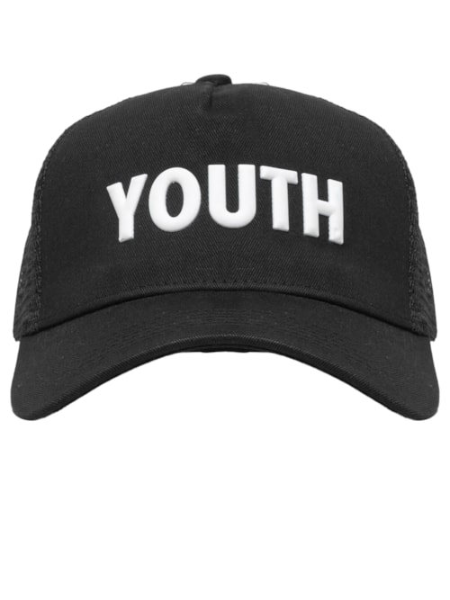 Boné Masculino Básico Youth - Preto