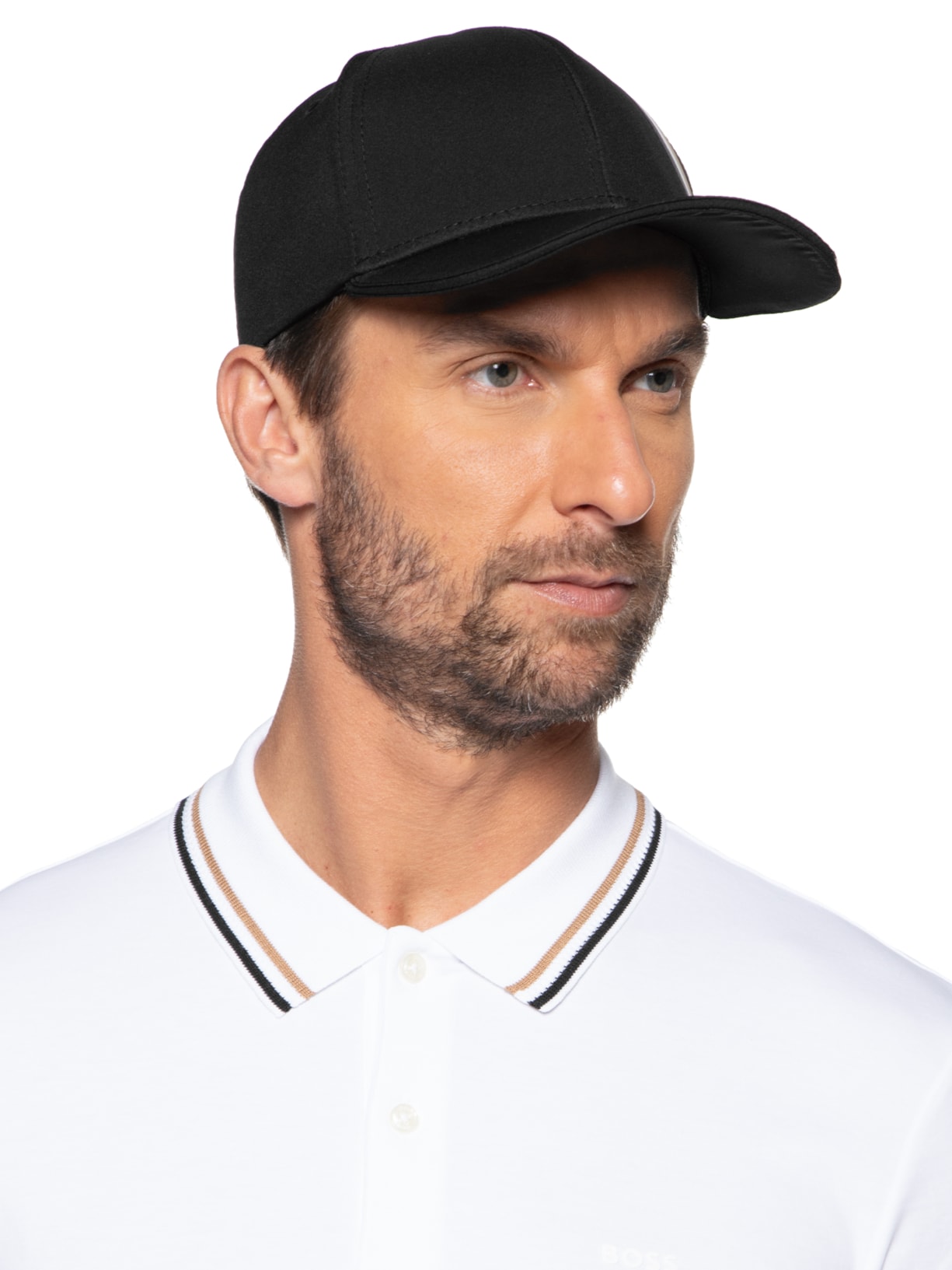 Boné Masculino Berrettini Preto Boss