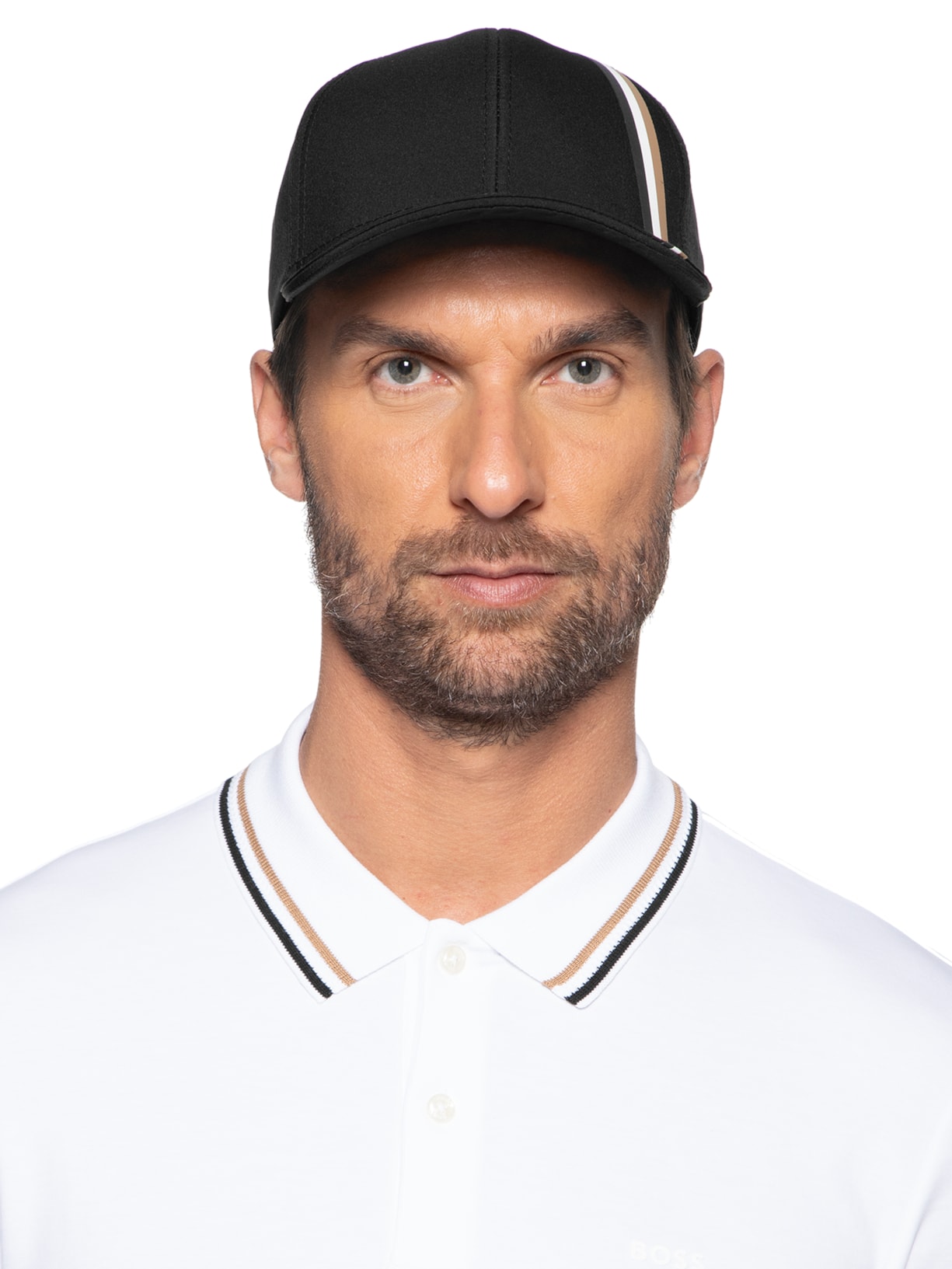 Boné Masculino Berrettini Preto Boss