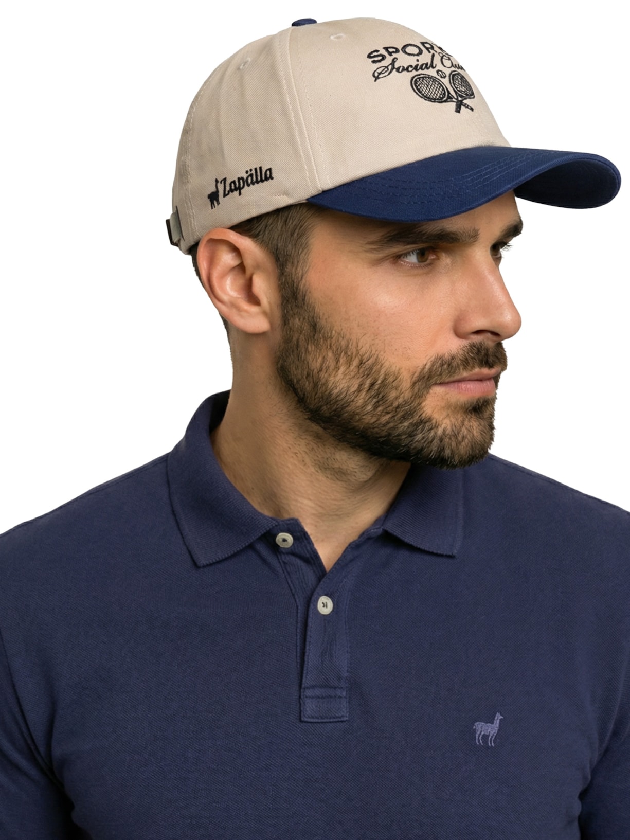 Boné Masculino Bicolor Azul Zapalla