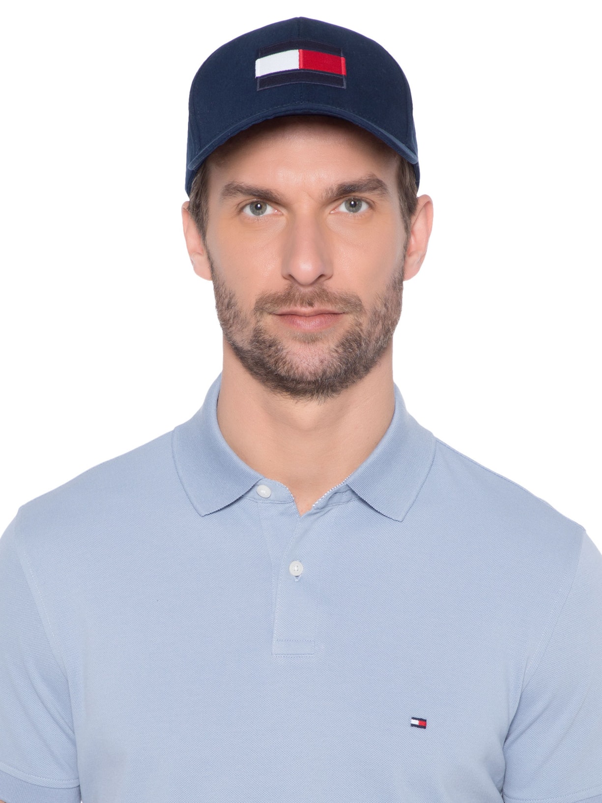 Boné Masculino Big Flag Cap Azul Tommy Hilfiger