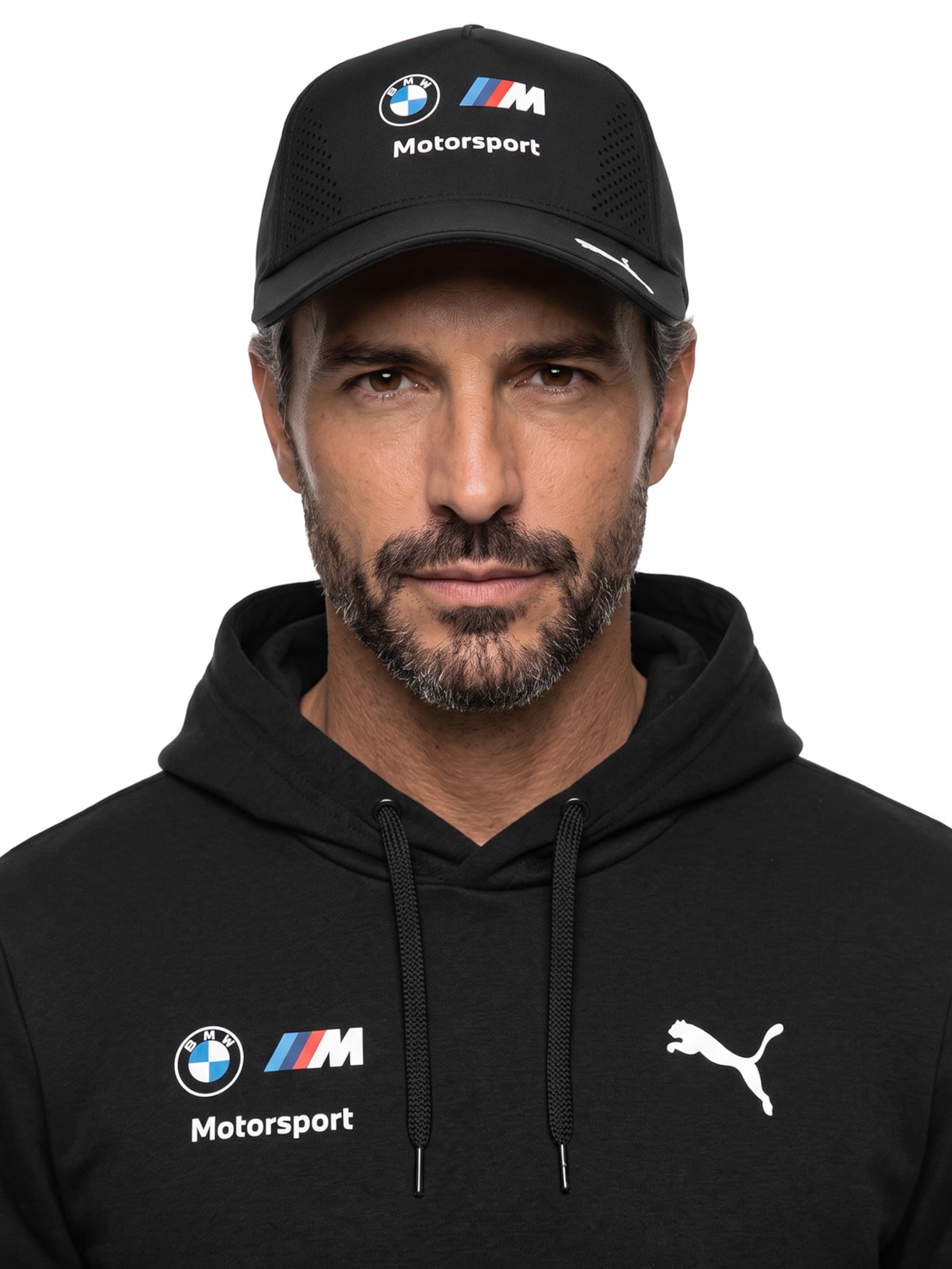 Boné Masculino BMW Preto Puma + Bmw