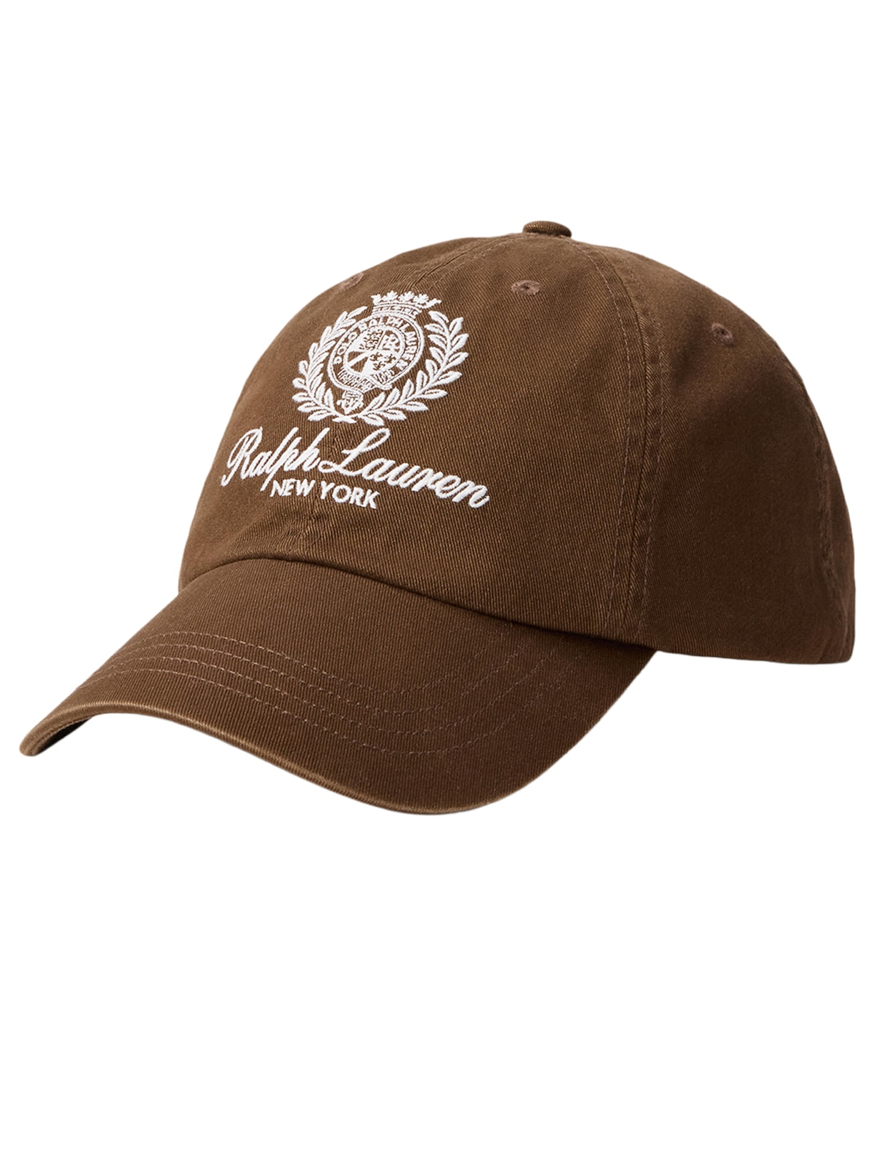 Boné Masculino Bordado Preppy Marrom Polo Ralph Lauren