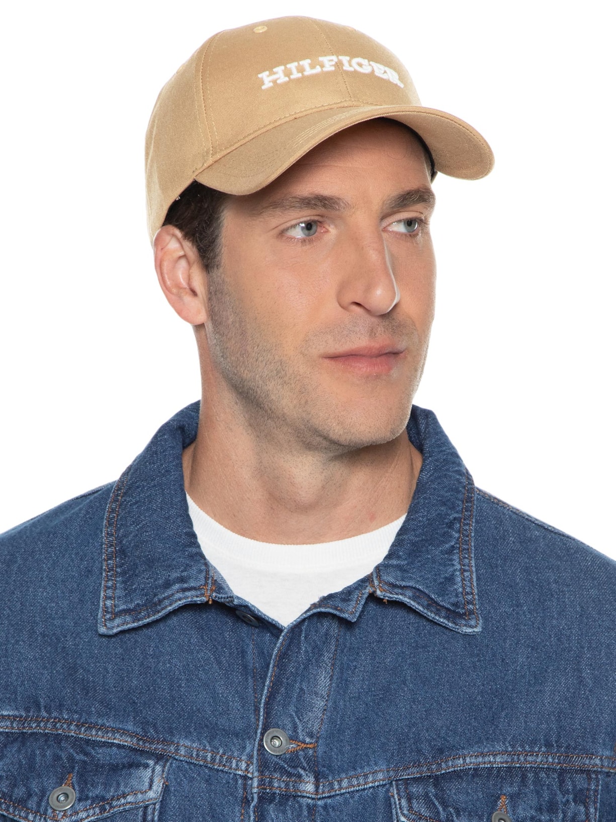 Boné Masculino Cap Bege Tommy Hilfiger