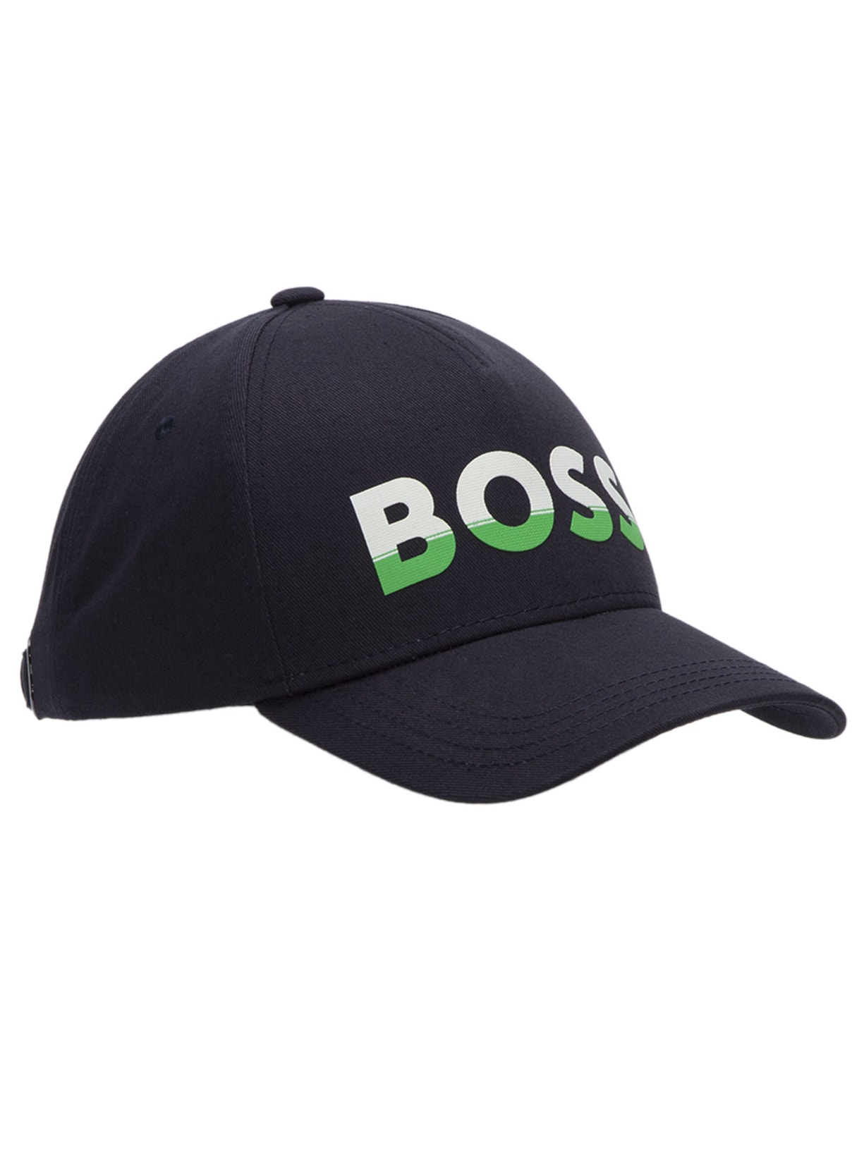 Boné Masculino Cap-bold-block Azul Boss