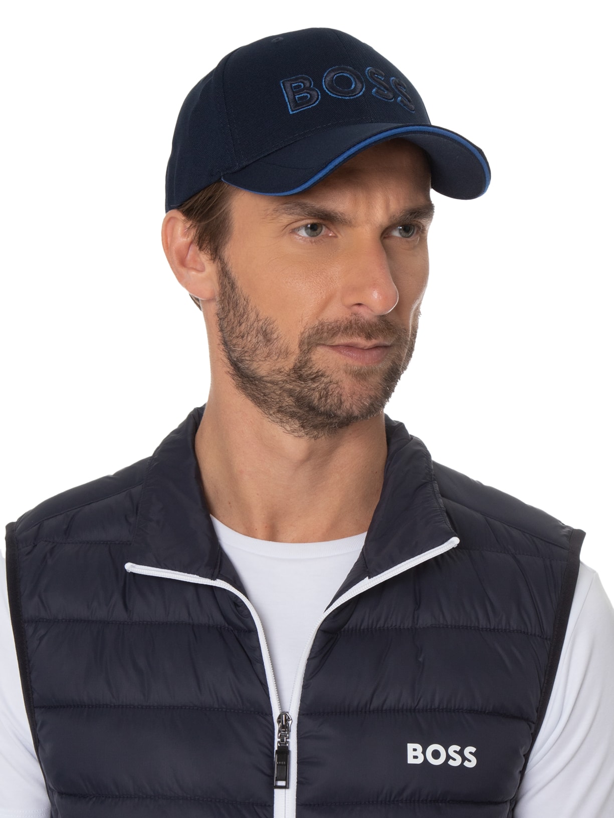 Boné Masculino Cap Us Azul Boss