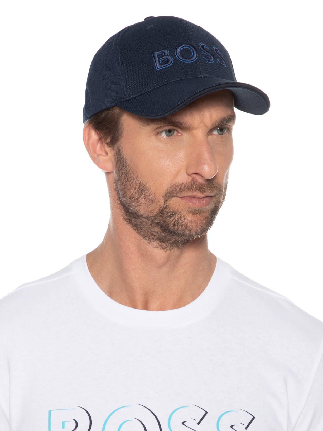 Boné Masculino Cap Us Azul Boss
