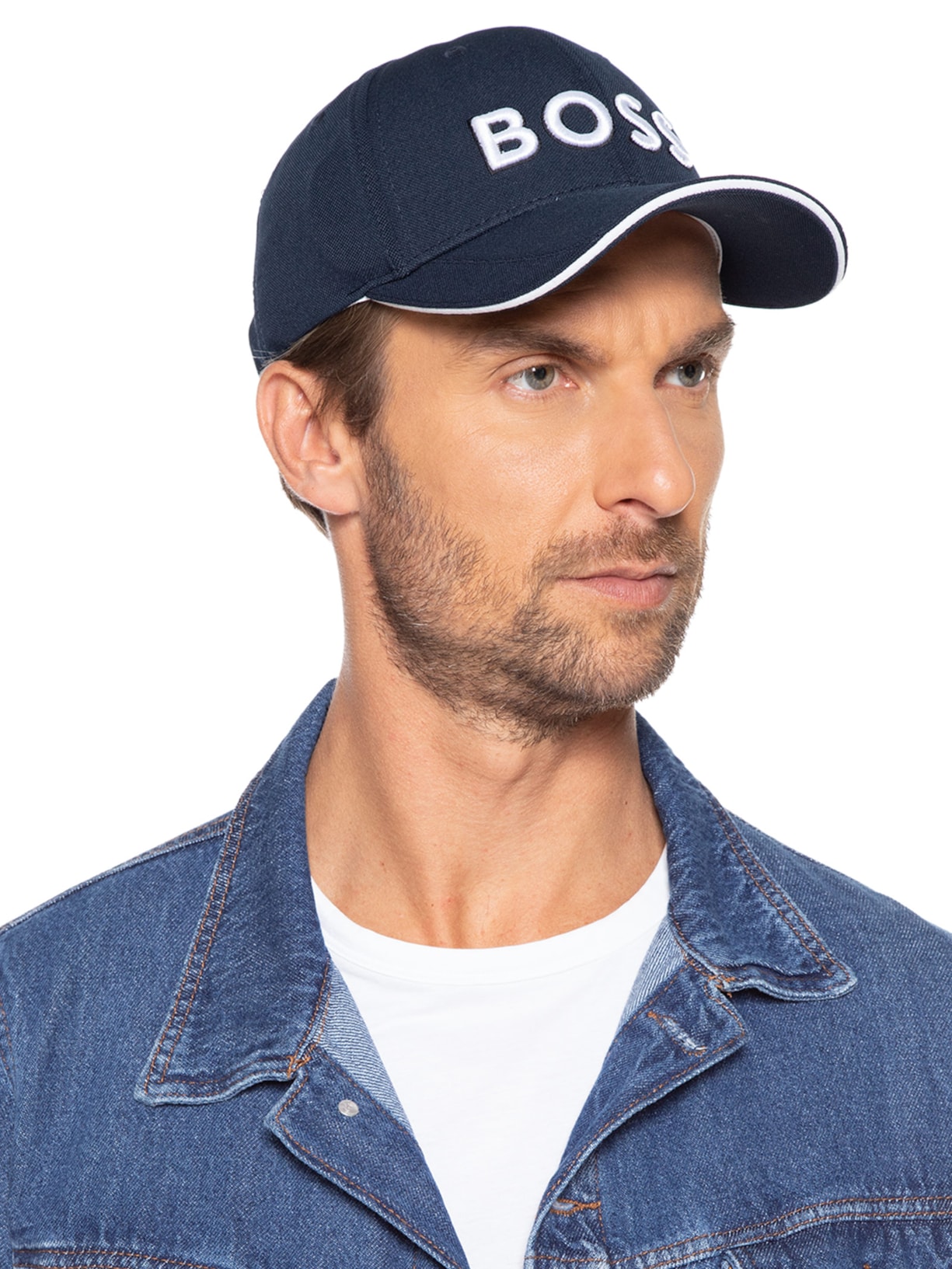 Boné Masculino Cap Us Azul Boss