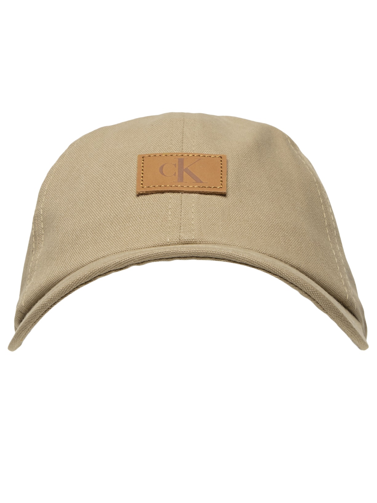 Boné Masculino CKJ 6 Gomos Etiqueta Recouro - Bege