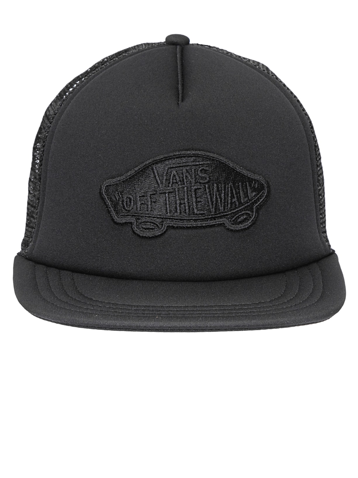 Boné Masculino Classic Patch Trucker - Preto