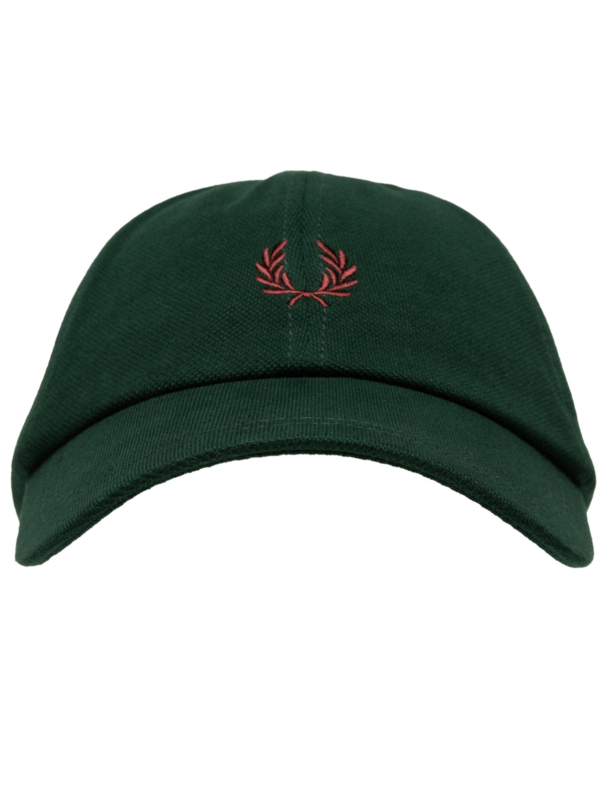 Boné Masculino Classic Pique Com Logo Verde Fred Perry
