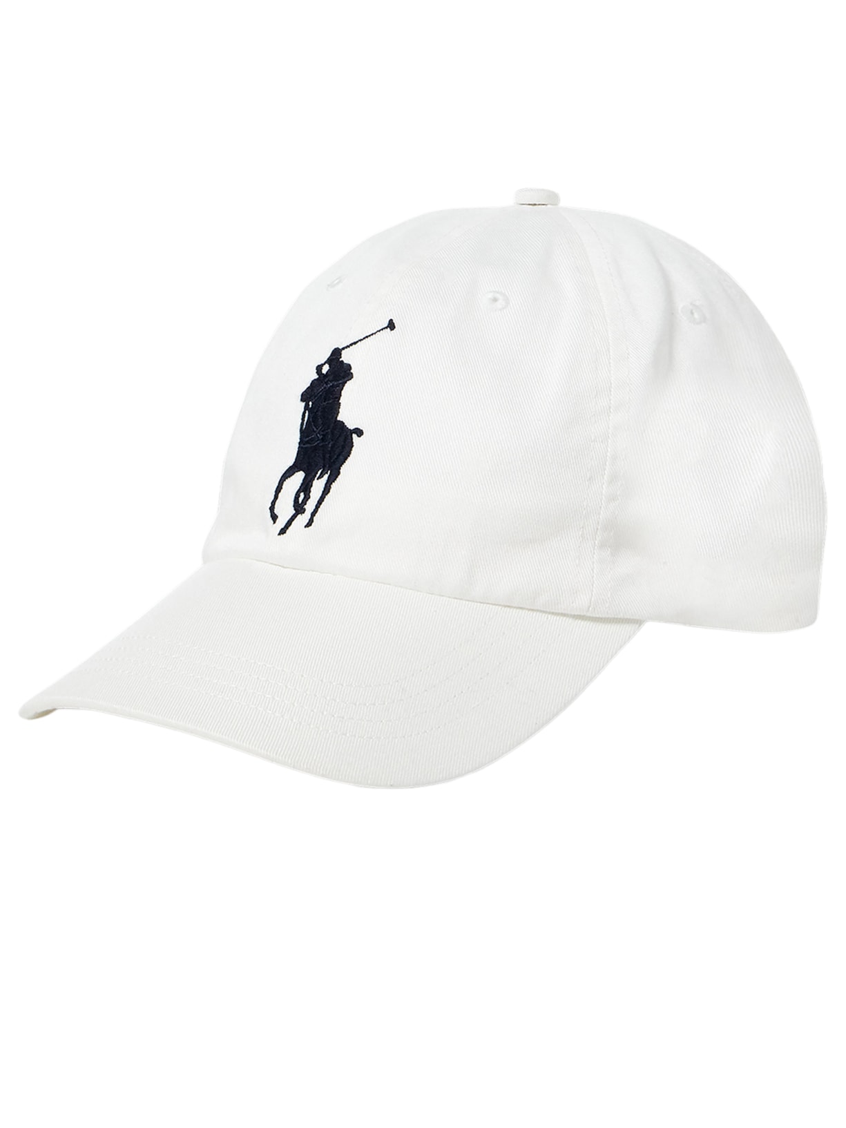 Boné Masculino Classic Sport Cap W/ Big PP Branco Polo Ralph Lauren