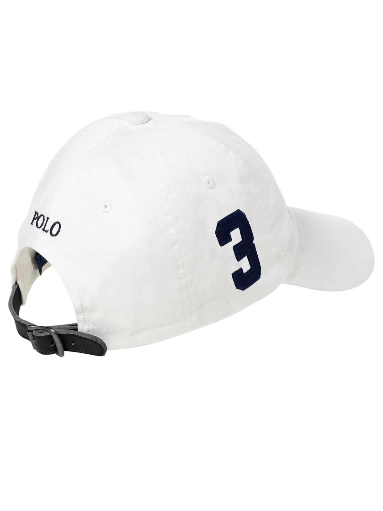 Boné Masculino Classic Sport Cap W/ Big PP Branco Polo Ralph Lauren