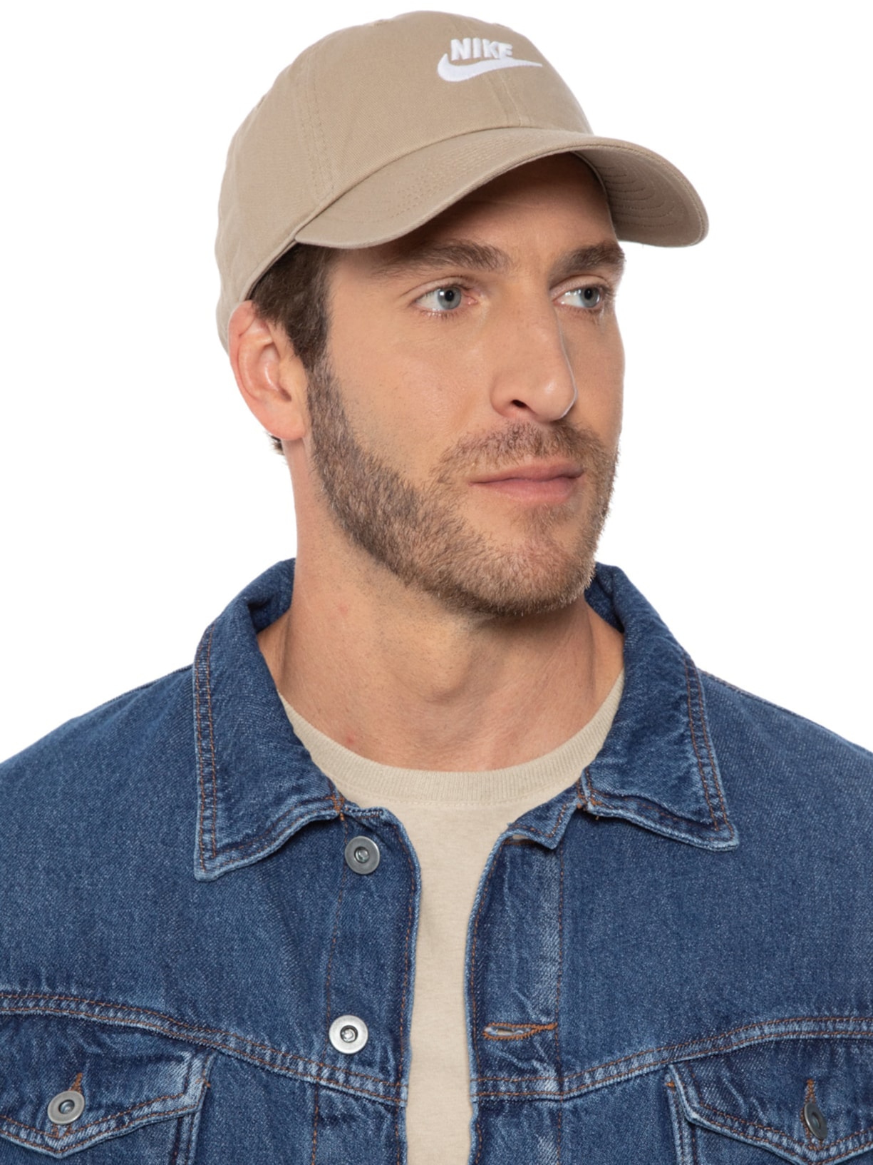 Boné Masculino Club Futura Bege Nike