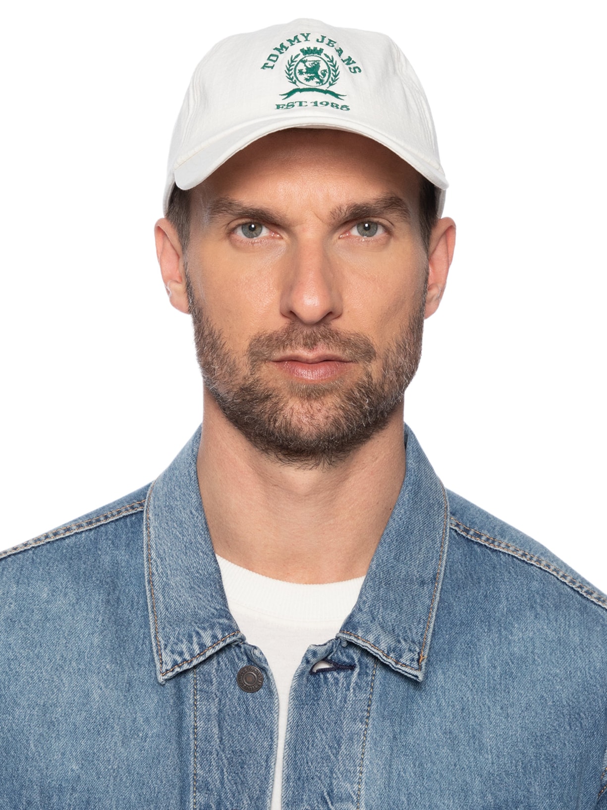 Boné Masculino Crest Branco Tommy Jeans